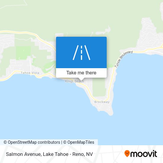 Salmon Avenue map
