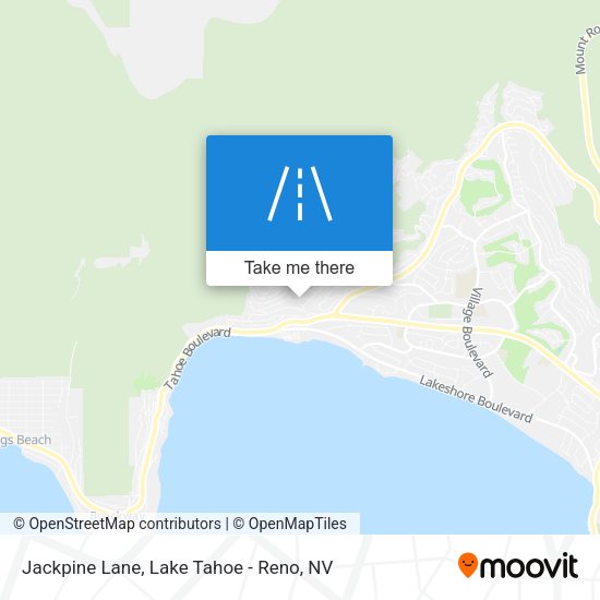 Jackpine Lane map
