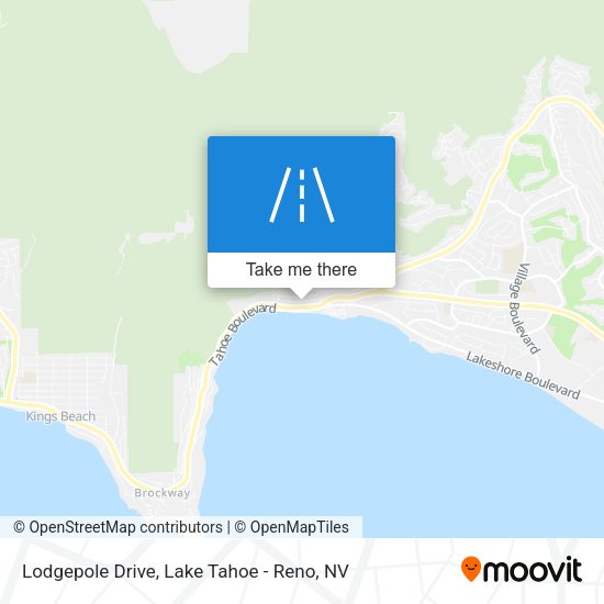 Lodgepole Drive map