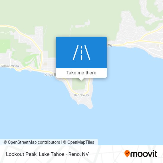 Mapa de Lookout Peak