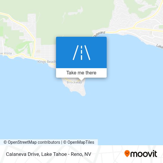 Calaneva Drive map