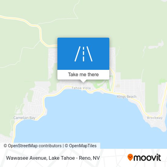 Mapa de Wawasee Avenue