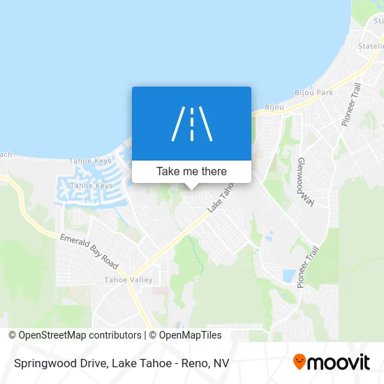 Springwood Drive map