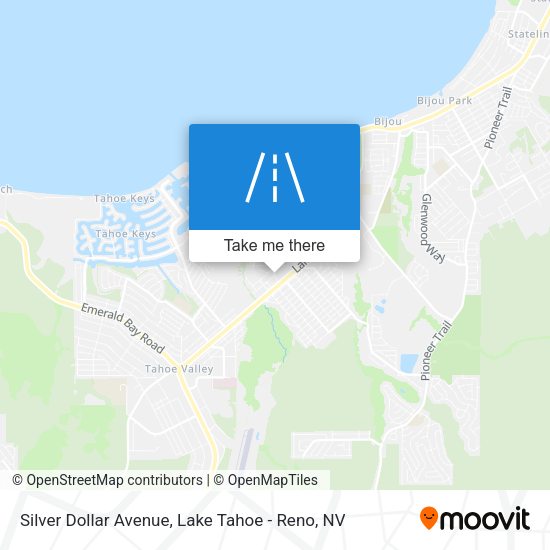 Silver Dollar Avenue map
