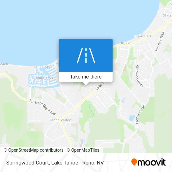 Springwood Court map