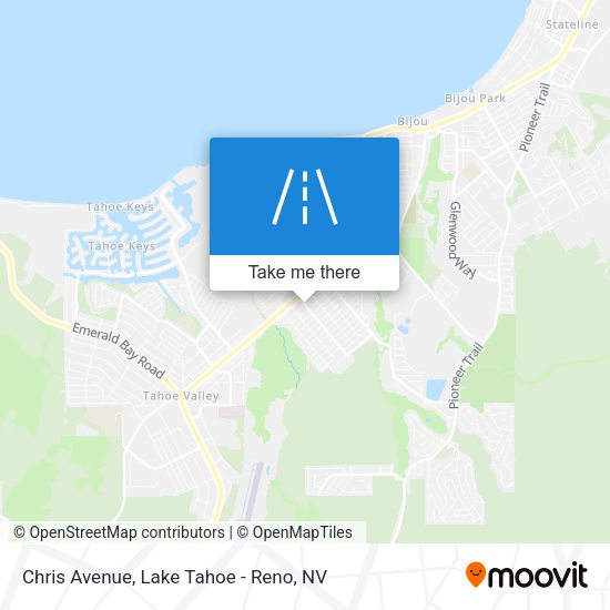 Chris Avenue map