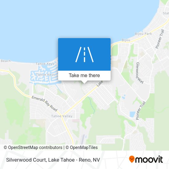 Silverwood Court map