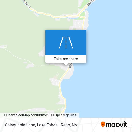 Chinquapin Lane map