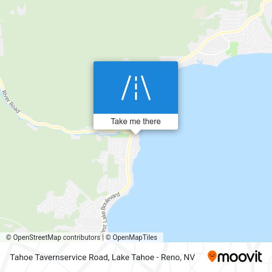 Tahoe Tavernservice Road map