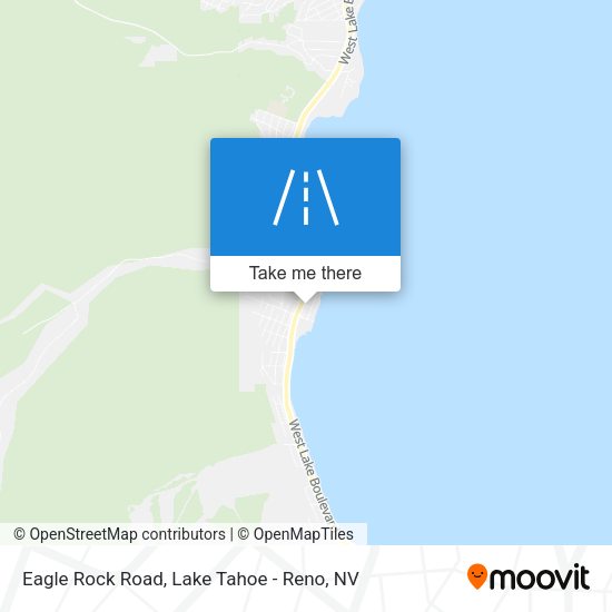 Mapa de Eagle Rock Road