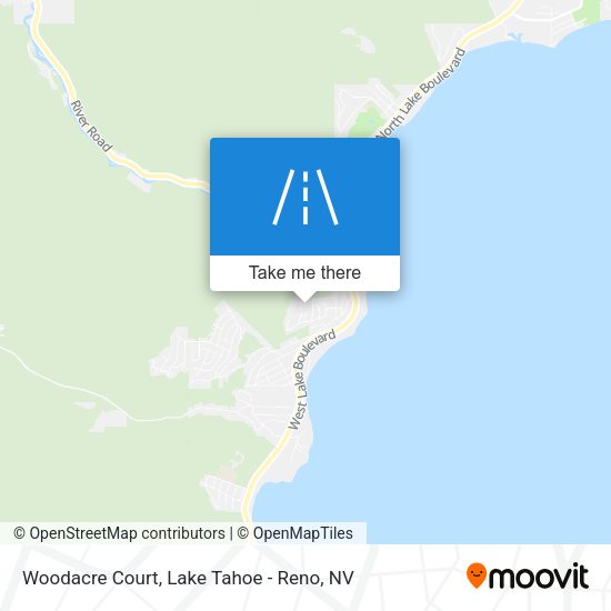 Mapa de Woodacre Court