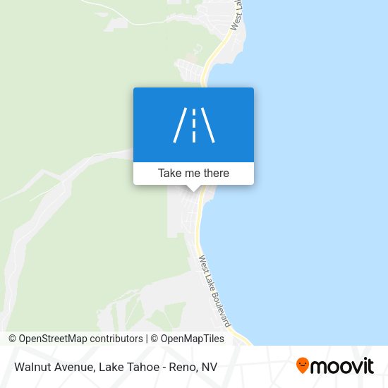 Walnut Avenue map