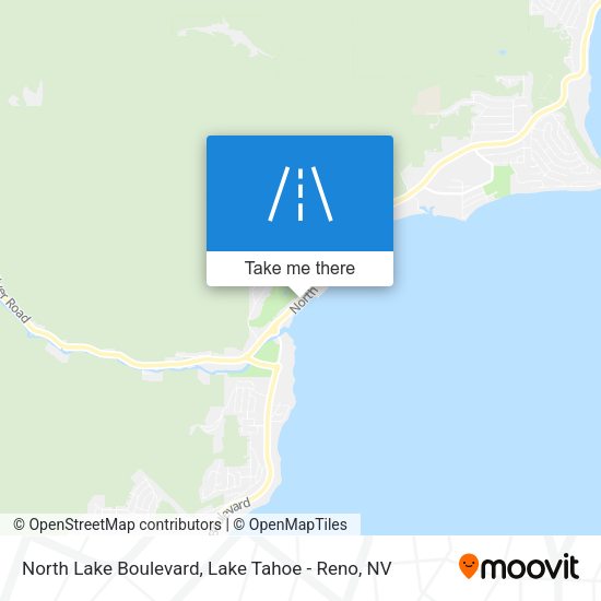Mapa de North Lake Boulevard