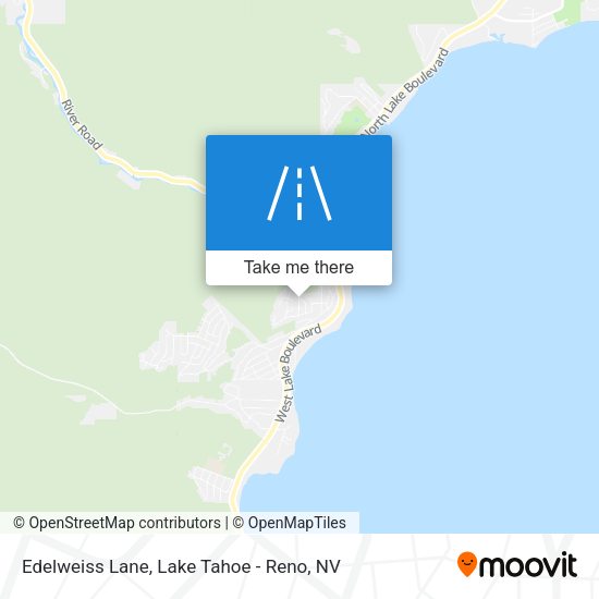Mapa de Edelweiss Lane