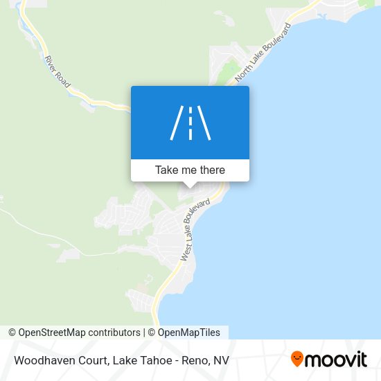 Woodhaven Court map