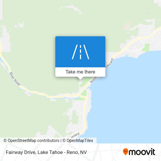 Fairway Drive map