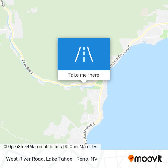 West River Road map
