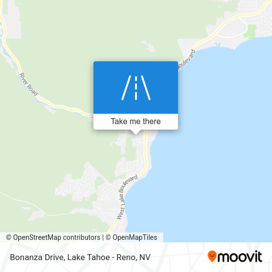Bonanza Drive map