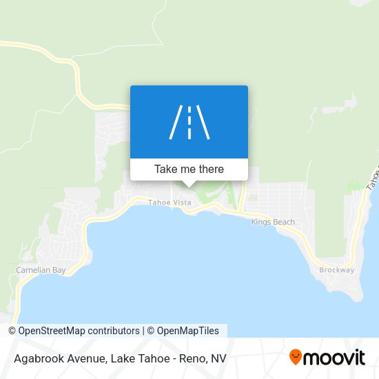 Agabrook Avenue map
