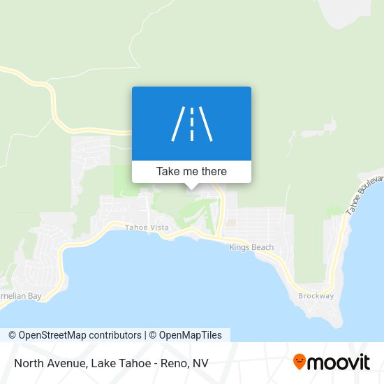 Mapa de North Avenue