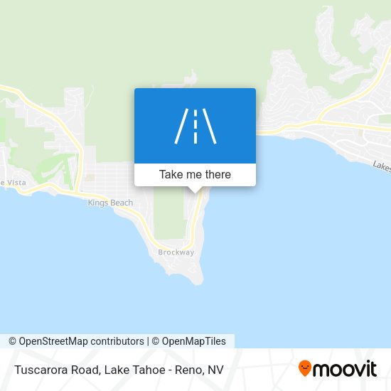Tuscarora Road map