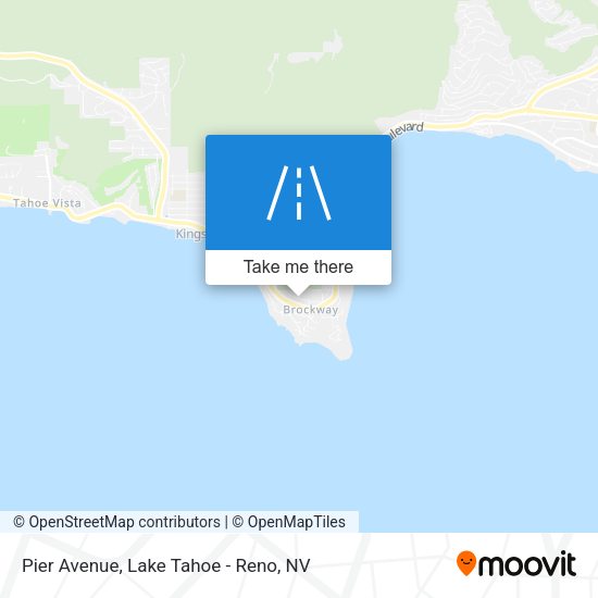Pier Avenue map