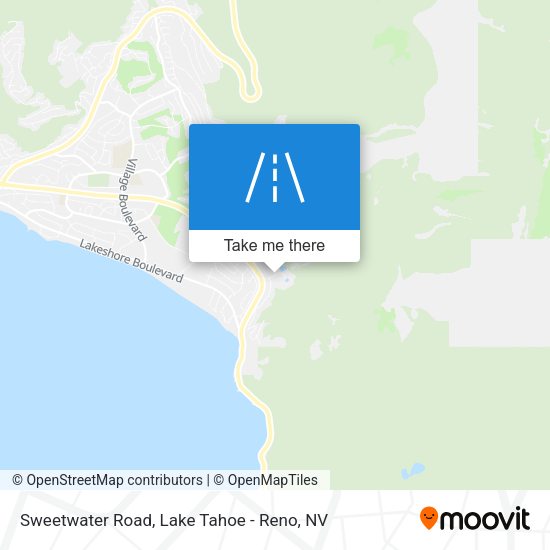 Sweetwater Road map