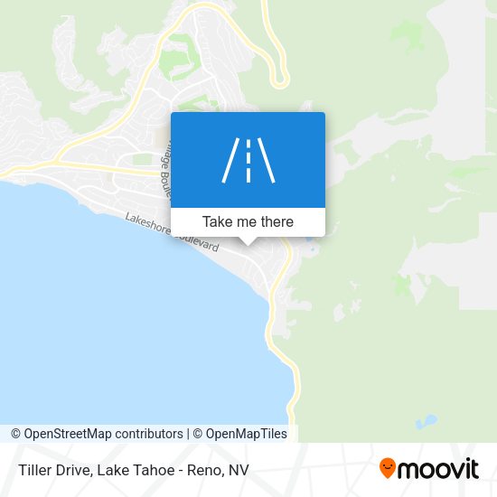 Tiller Drive map