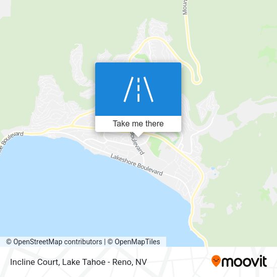 Incline Court map