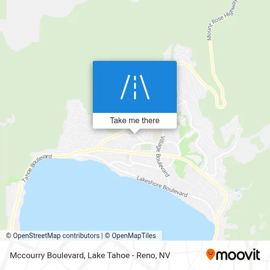 Mccourry Boulevard map