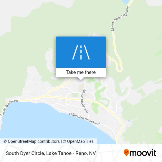 Mapa de South Dyer Circle