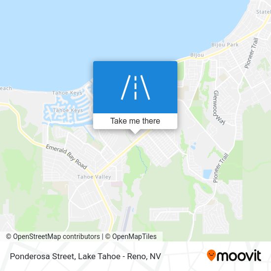 Mapa de Ponderosa Street