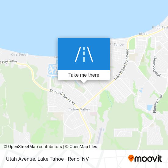 Mapa de Utah Avenue
