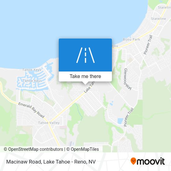 Macinaw Road map