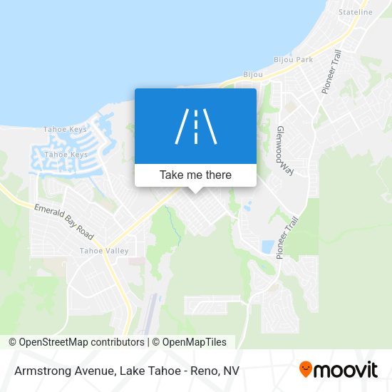 Mapa de Armstrong Avenue