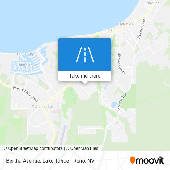 Bertha Avenue map