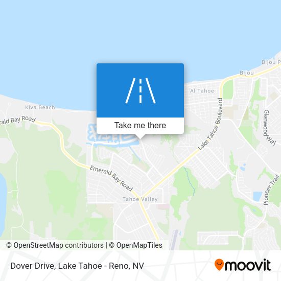 Dover Drive map