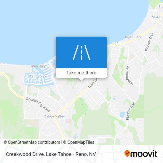 Creekwood Drive map