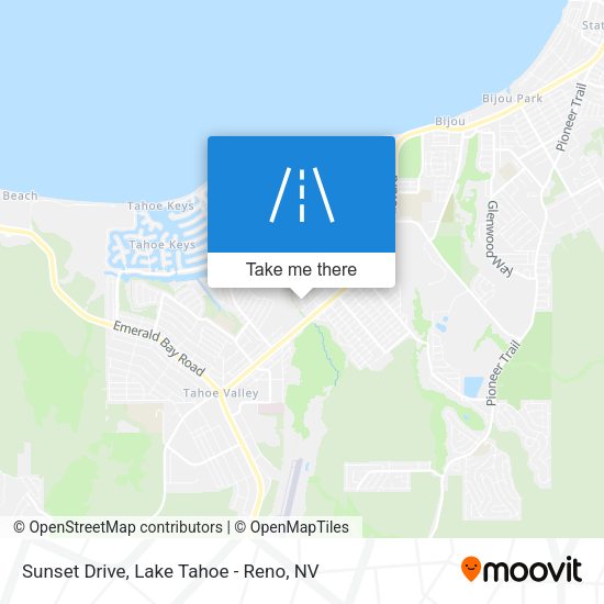 Sunset Drive map