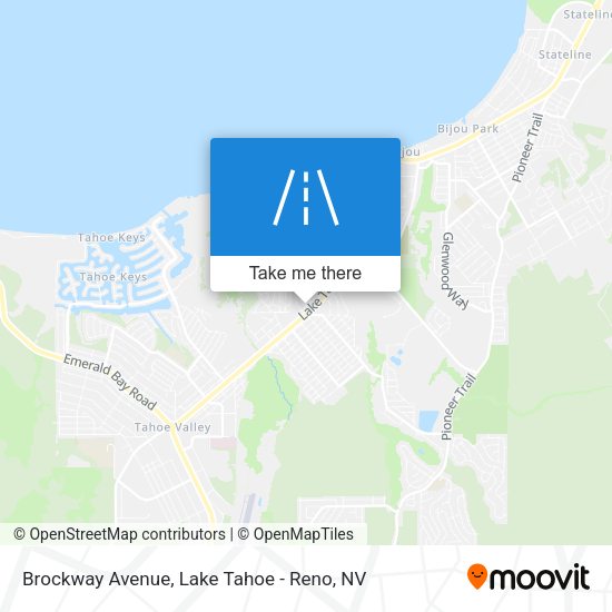 Brockway Avenue map