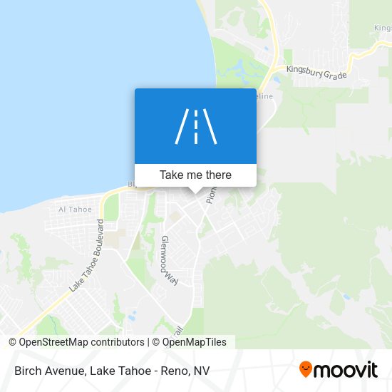 Birch Avenue map