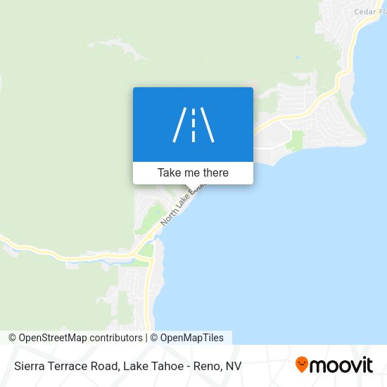 Sierra Terrace Road map