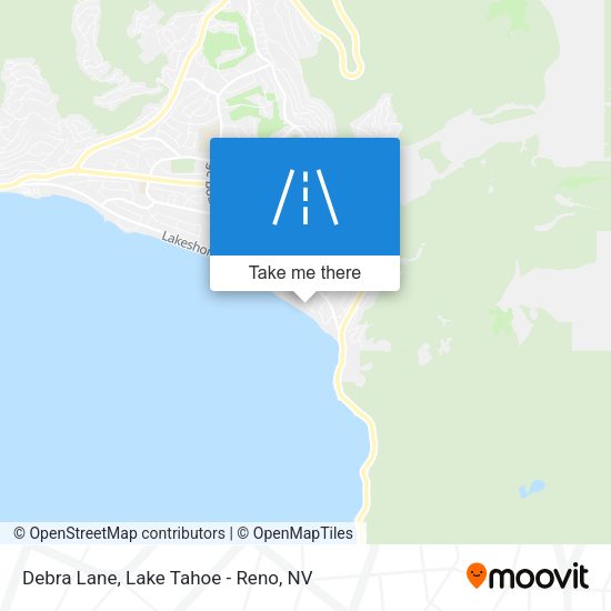 Debra Lane map