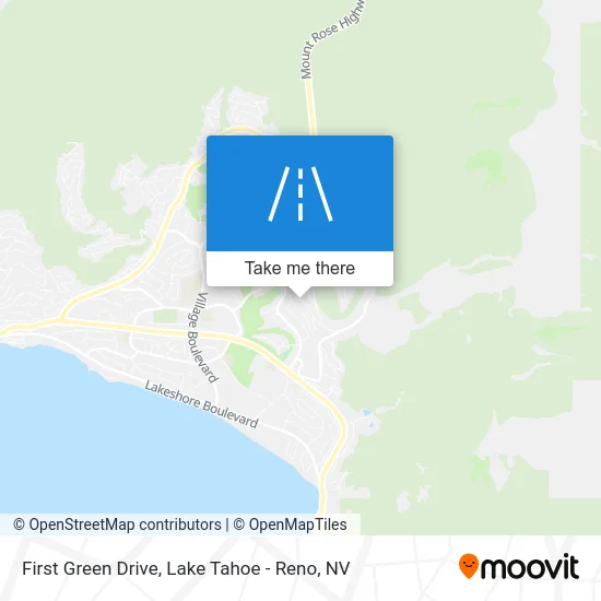 First Green Drive map