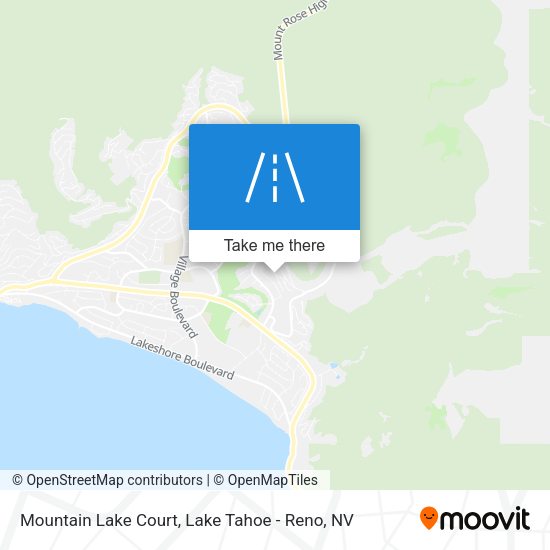 Mountain Lake Court map
