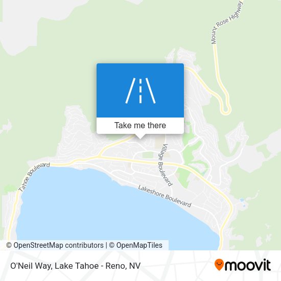 Mapa de O'Neil Way