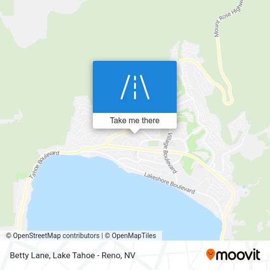 Mapa de Betty Lane