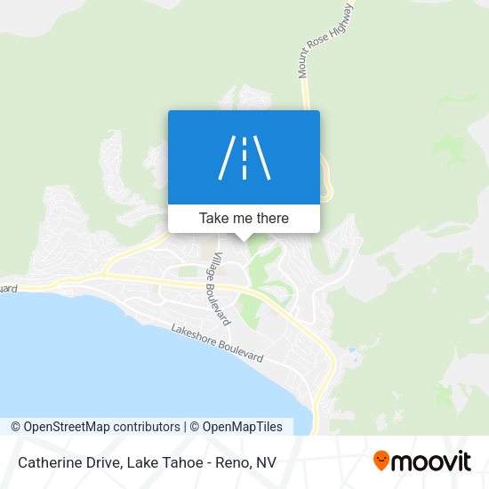 Catherine Drive map