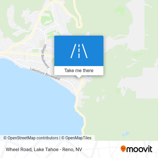 Mapa de Wheel Road