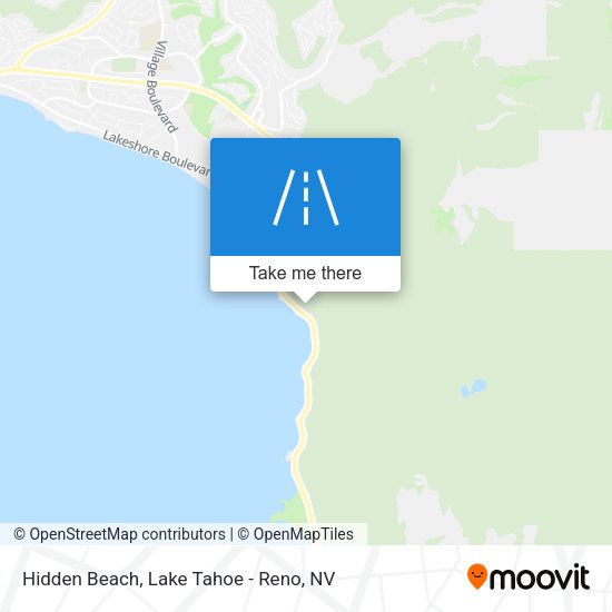 Hidden Beach map